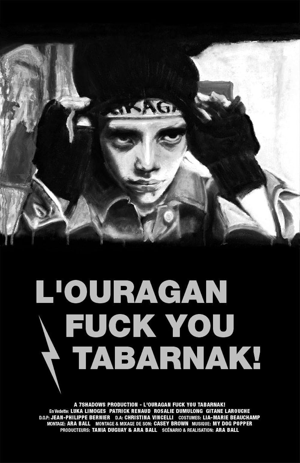 постер LOuragan Fuck You Tabarnak